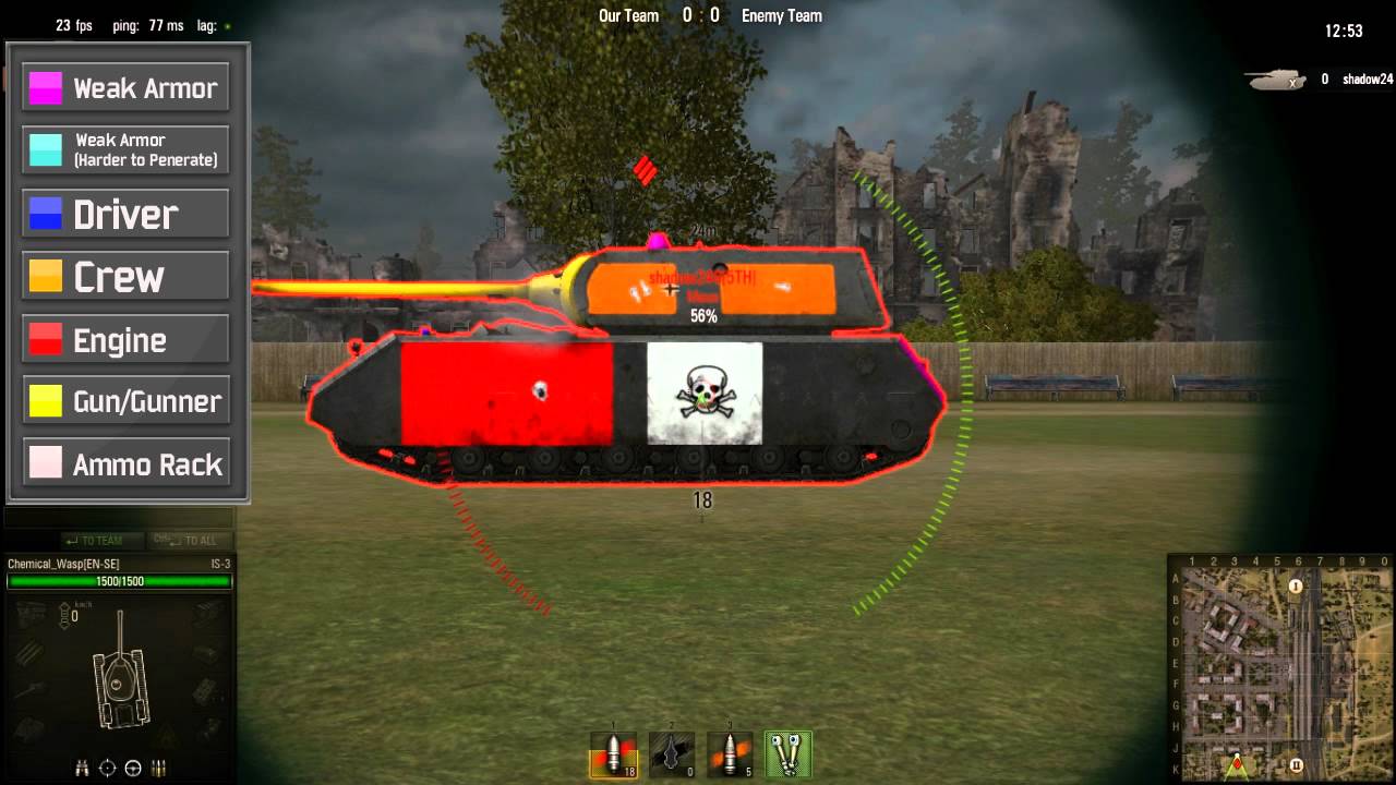 World of Tanks: Maus Weak Spots