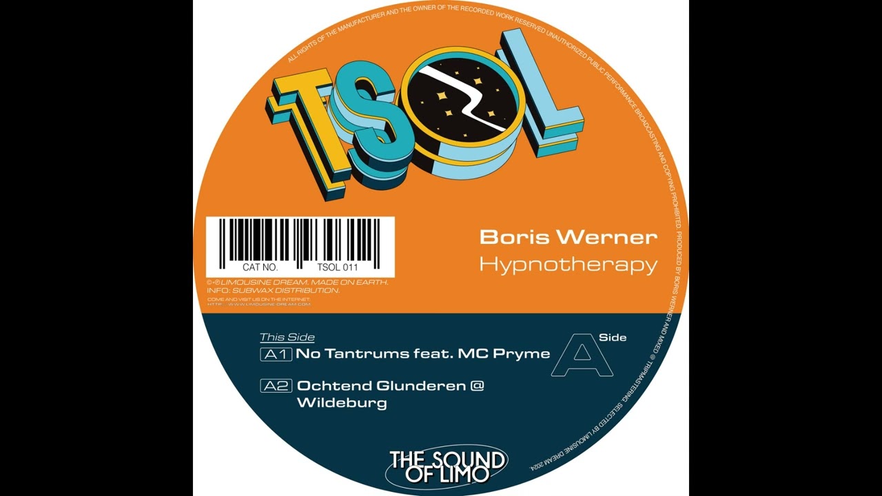 Boris Werner - No Tantrums feat.  MC Pryme