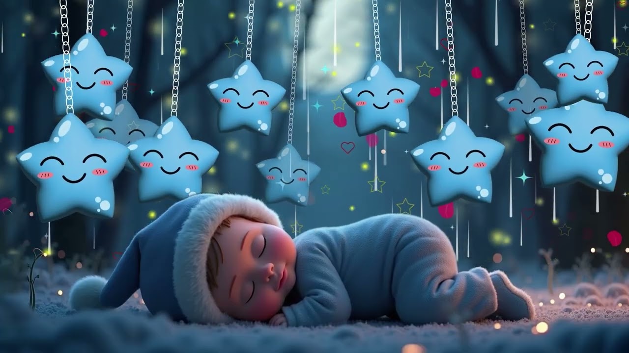 1-Hour Mozart’s Magic Lullaby 🌙 | Continuous Baby Sleep & Brain Boost 🎶🧠