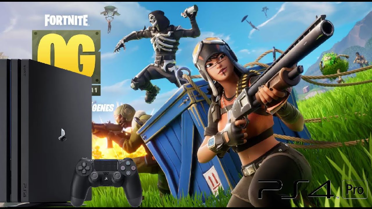 FORTNITE en PS4 PRO!
