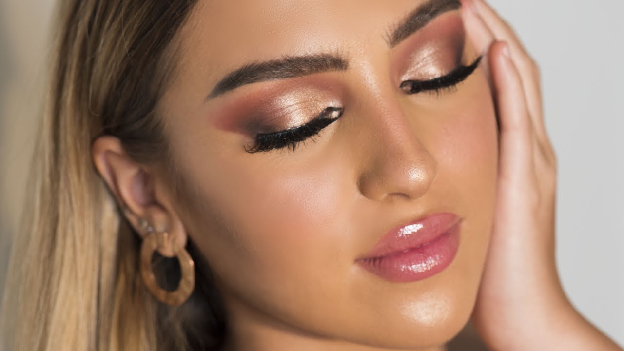 توتريال مكياج شمري و سهل ✨shimmery makeup look
