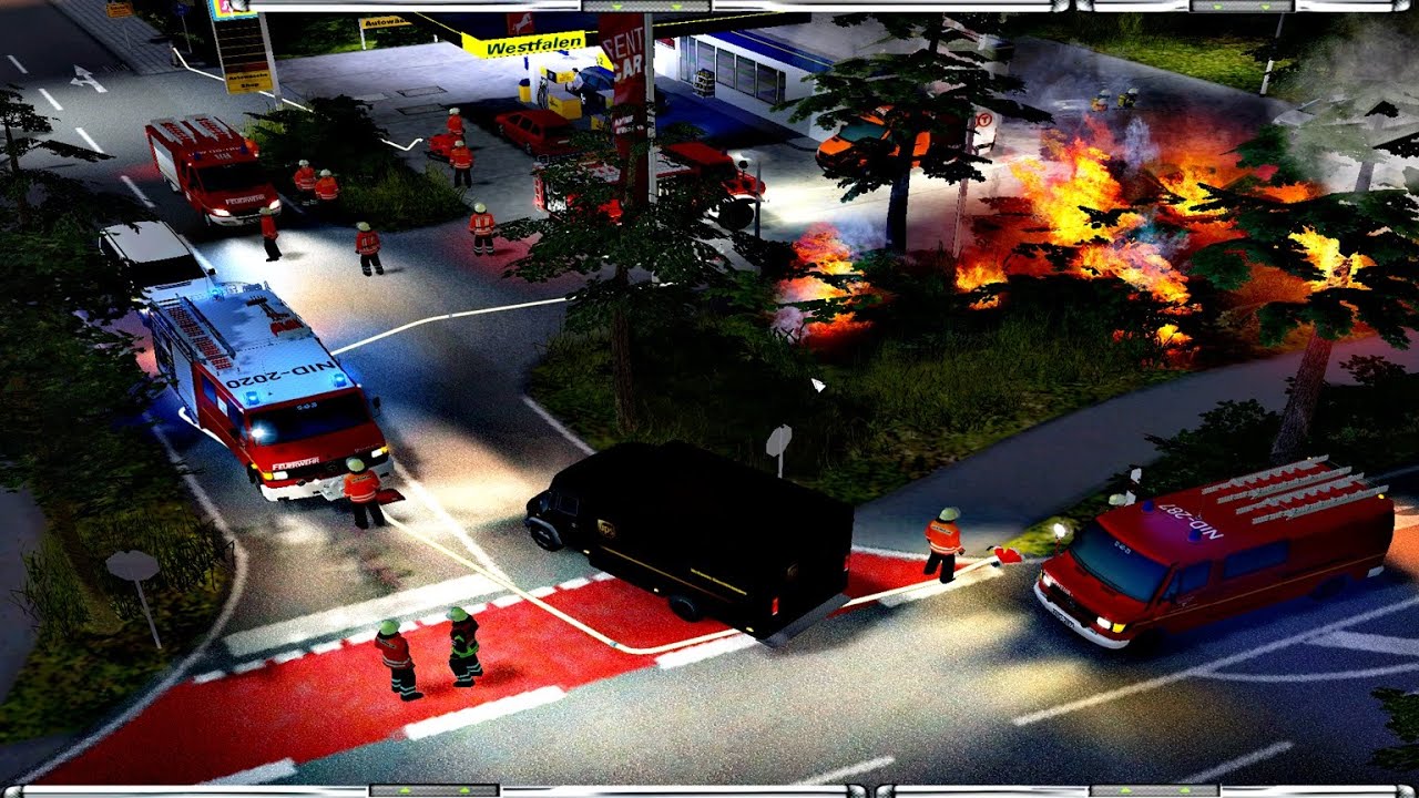 Tankstelle in Gefahr!  - Dorfmodifikation Schrietz | Emergency 4
