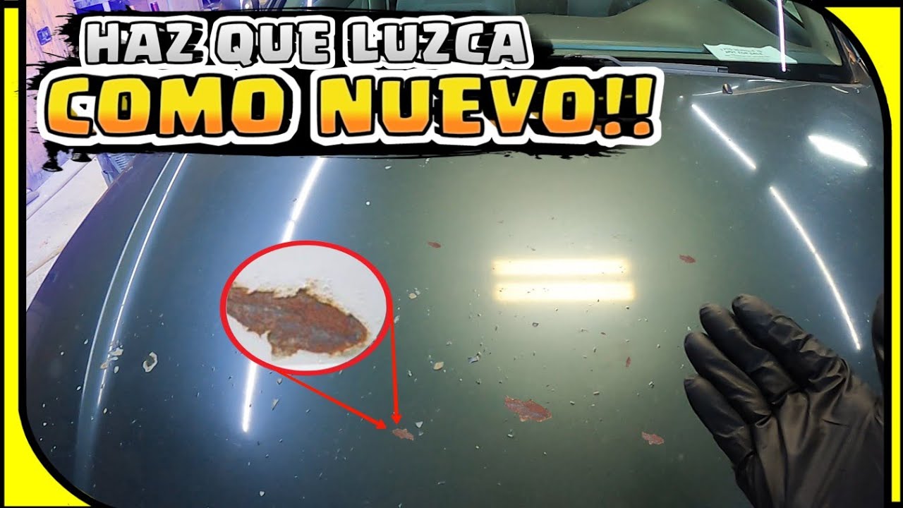 ✅como ARREGLAR PINTURA VIEJA  de AUTO ( paso a paso)🚀🛠️