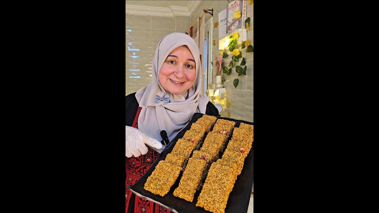 أحلى سمسمية صحية بمكونين فقط وبدون سكر ولا عسل جلوكوز والطعم سوبر واو 💯 جربوها وحتعتمدوها 