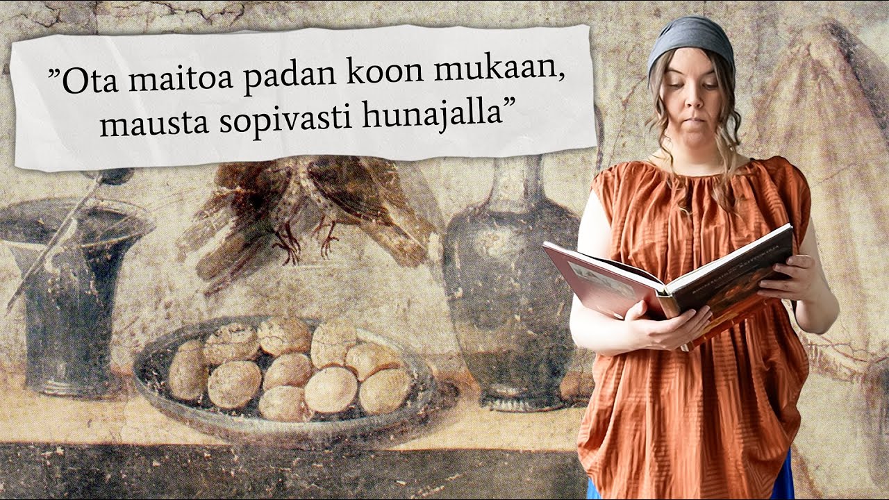 Tehdään munakas mutta keittokirja on 300-luvulta