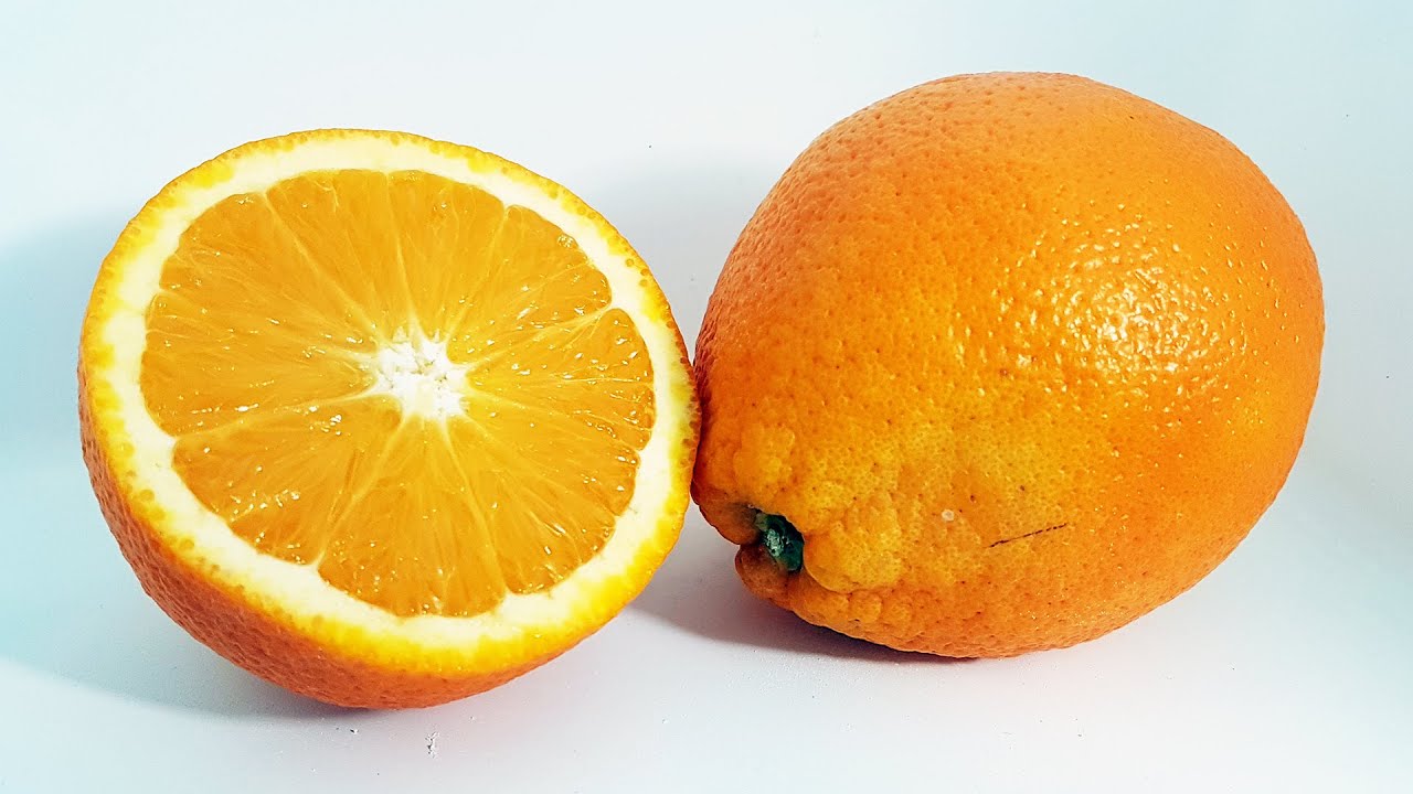 Orange Time Lapse 4K - Cut vs Whole