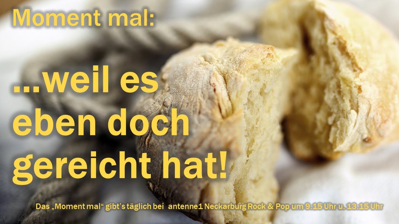 Moment mal von Pfarrer Christoph Gruber: Abendmahl