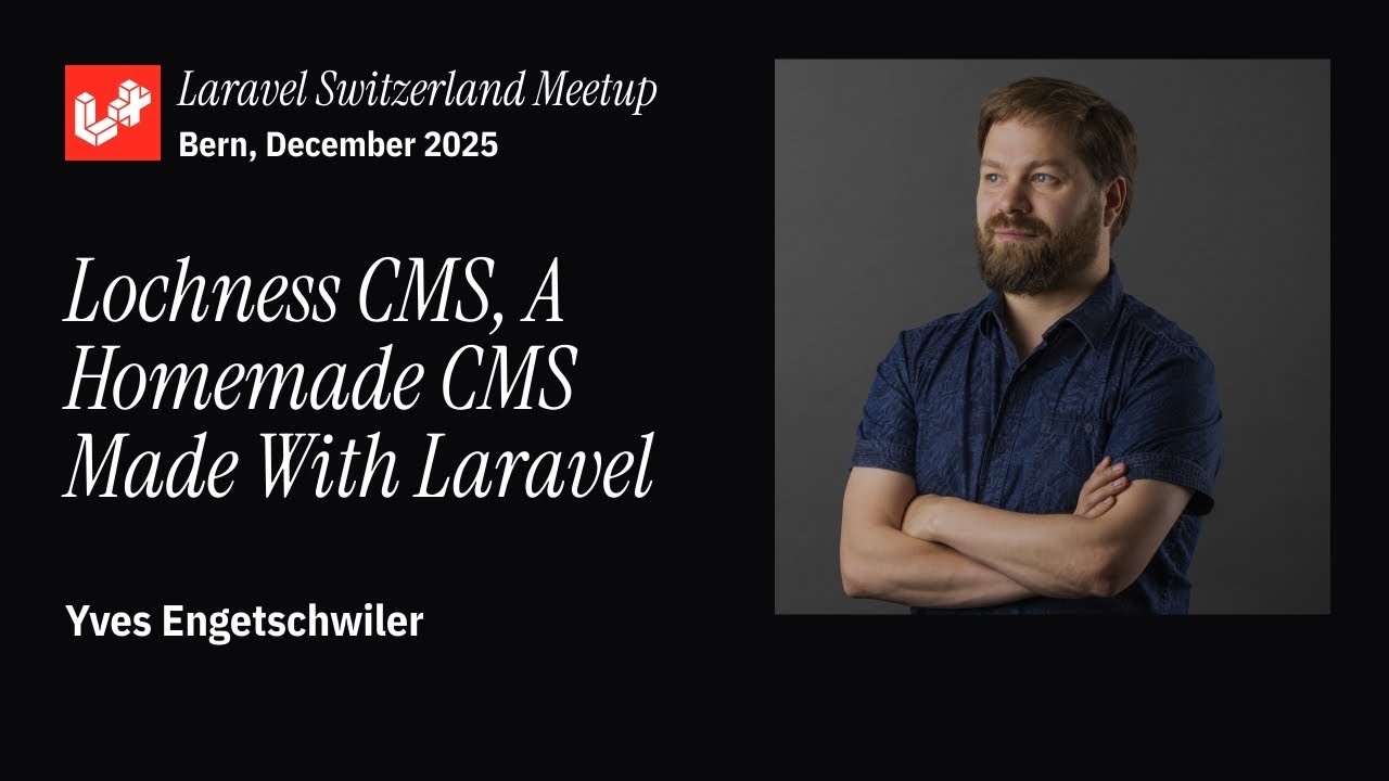 Lochness CMS — это самодельная CMS, созданная на Laravel совместно с Ивом Энгетшвилером.