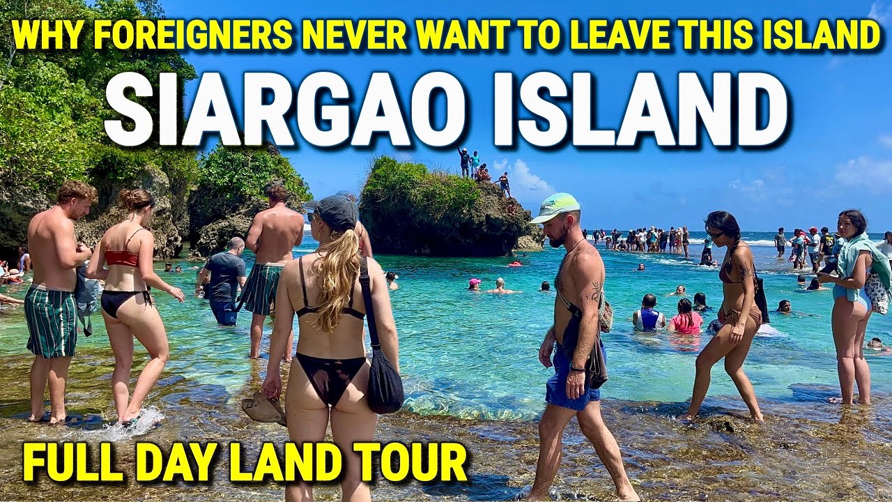 This Is Why Everyone Is Flying to the Philippines 🇵🇭 SIARGAO ISLAND - Full Day Land Tour 2026