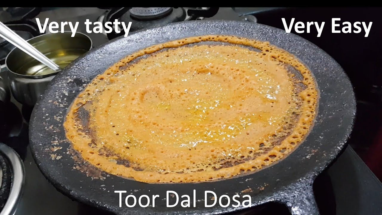 Spicy Red Dosa (Toor Dal Dosa) | Karnataka Style | With Subtitles