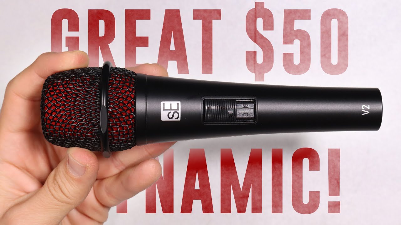sE Electronics V2 Review/Test (vs. SM58, E835, V7, XM8500)