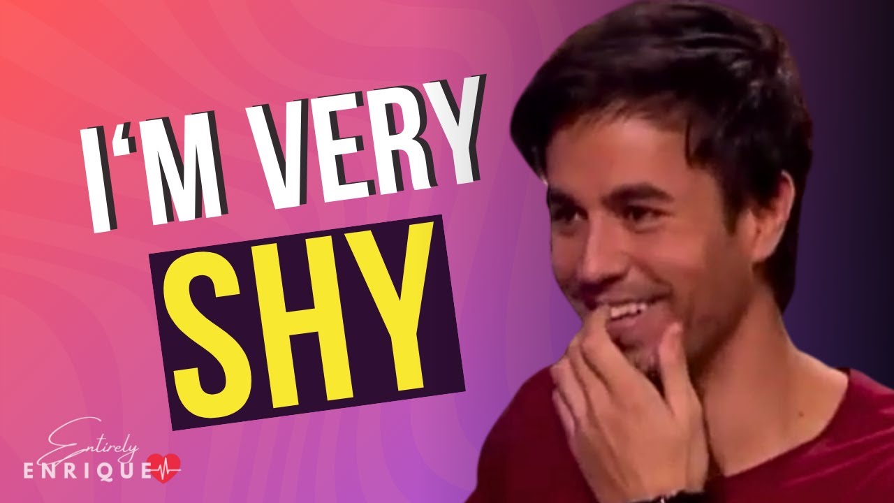 Enrique Iglesias Shy Moments (Funny and Cute Compilation)