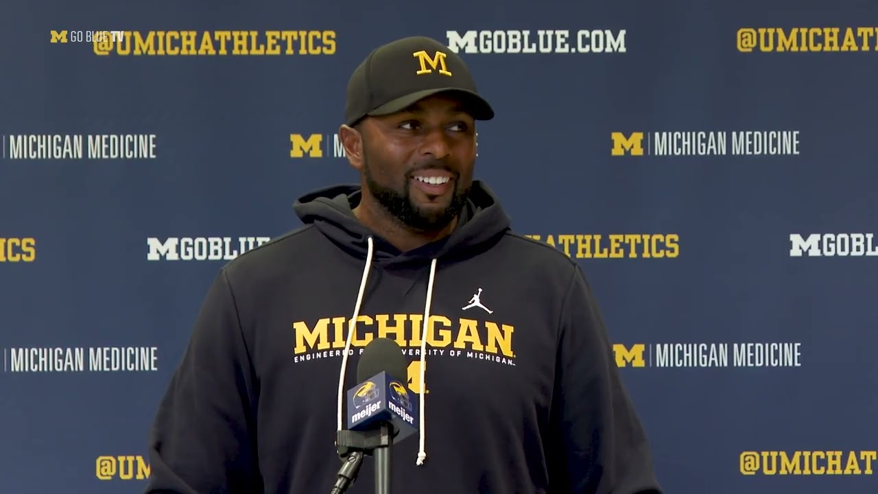 Football Press Conference: Sherrone Moore (Aug. 12)