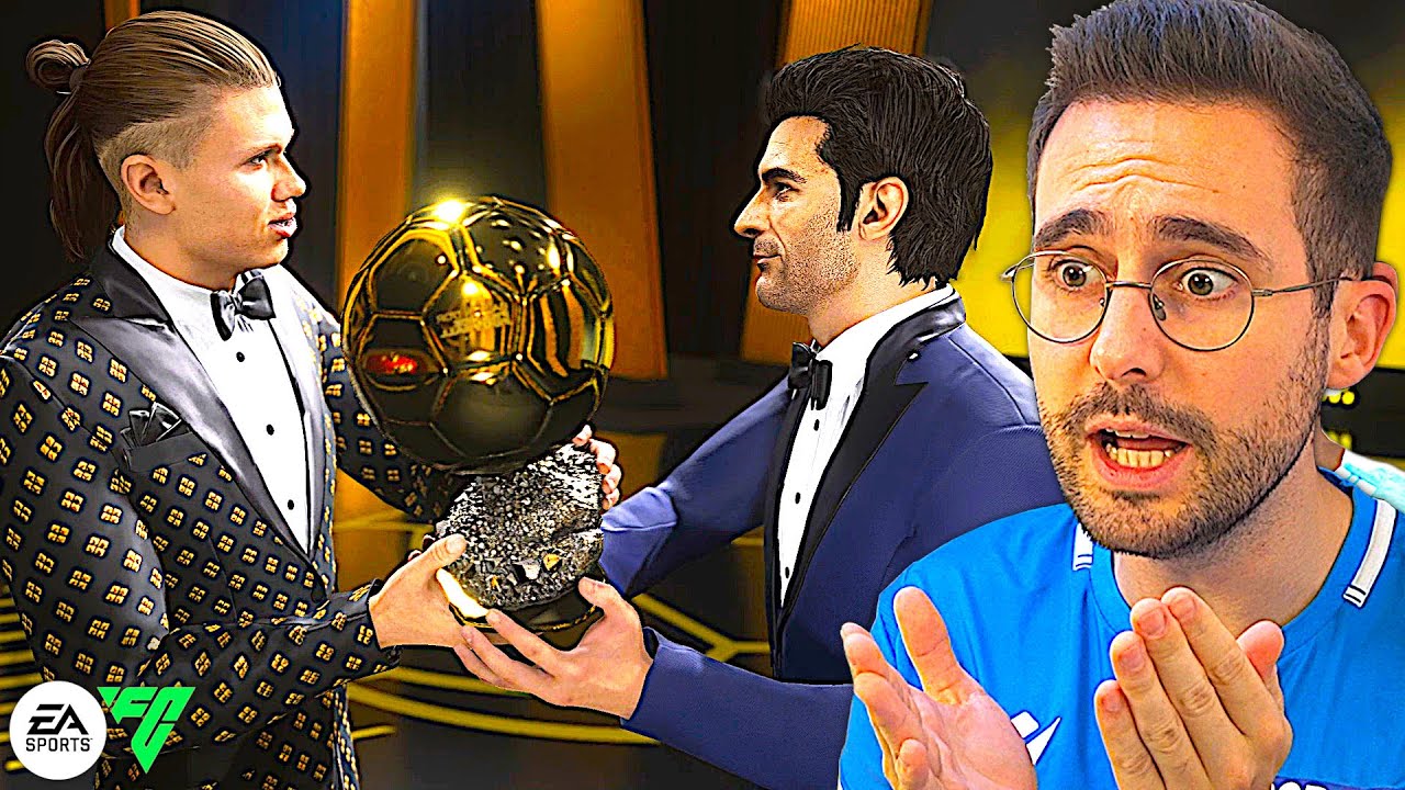OMG ICH GEWINNE DEN BALLON D'OR MIT HAALAND !!! 🥇😍 EA FC 24 Spielerkarriere Challenge