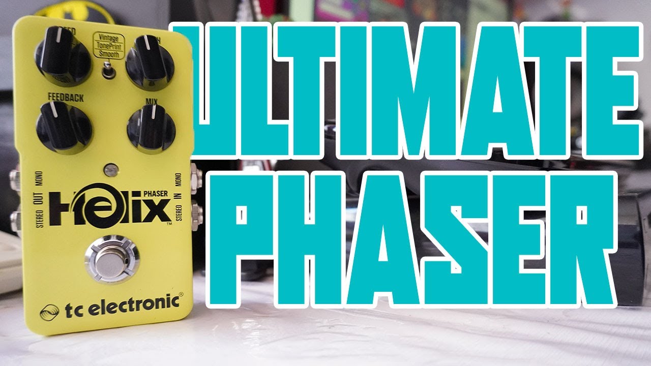 ¿El Phaser definitivo de Tc Electronic? 👾Helix Review | Richo Bermu | Drum Shop