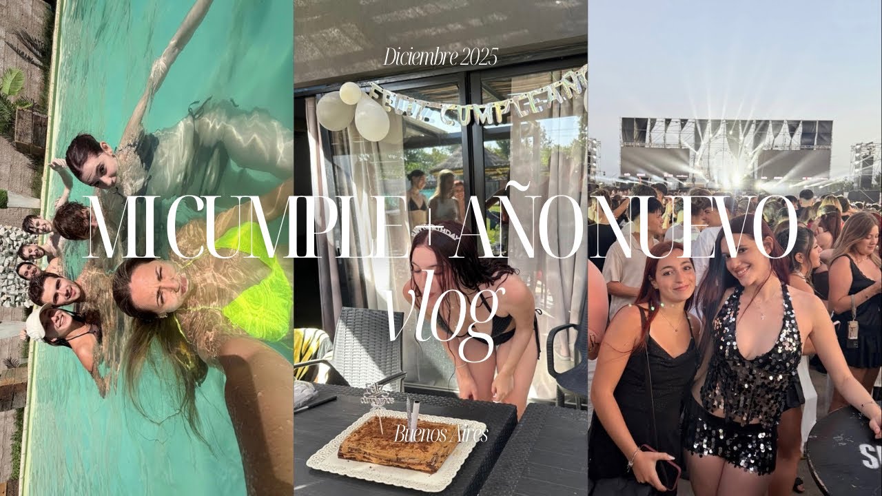 Vlog Mi Cumpleaños + Año Nuevo 🥳💌