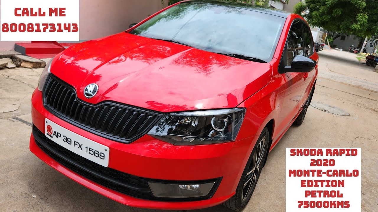 SKODA RAPID 2020 For Sale @Haniya Car Decors #Guntur# Call me 8008173143