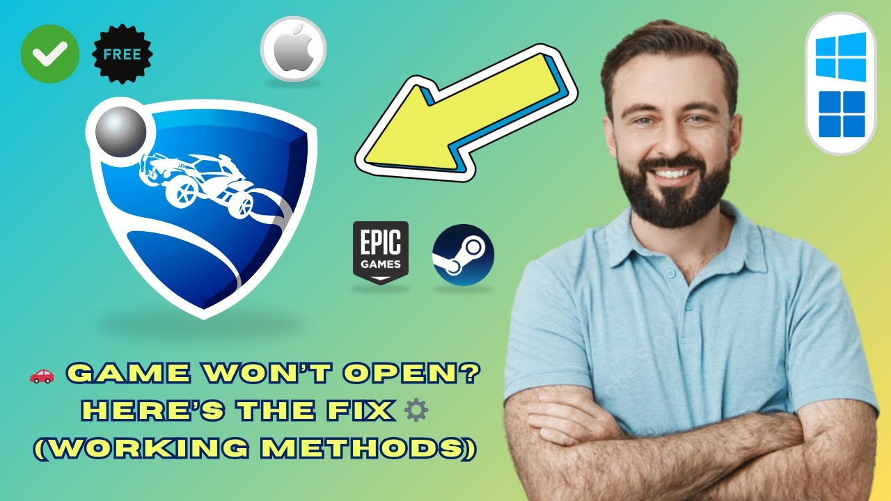 How to Fix Rocket League Not Opening on PC (2025 Guide)