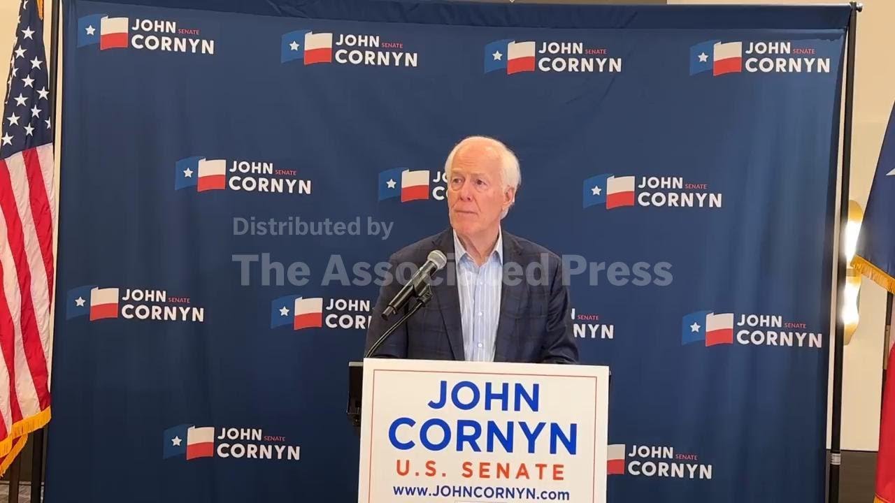 John Cornyn and Ken Paxton advance to runoff in Republican primary for Texas US Senate seat
