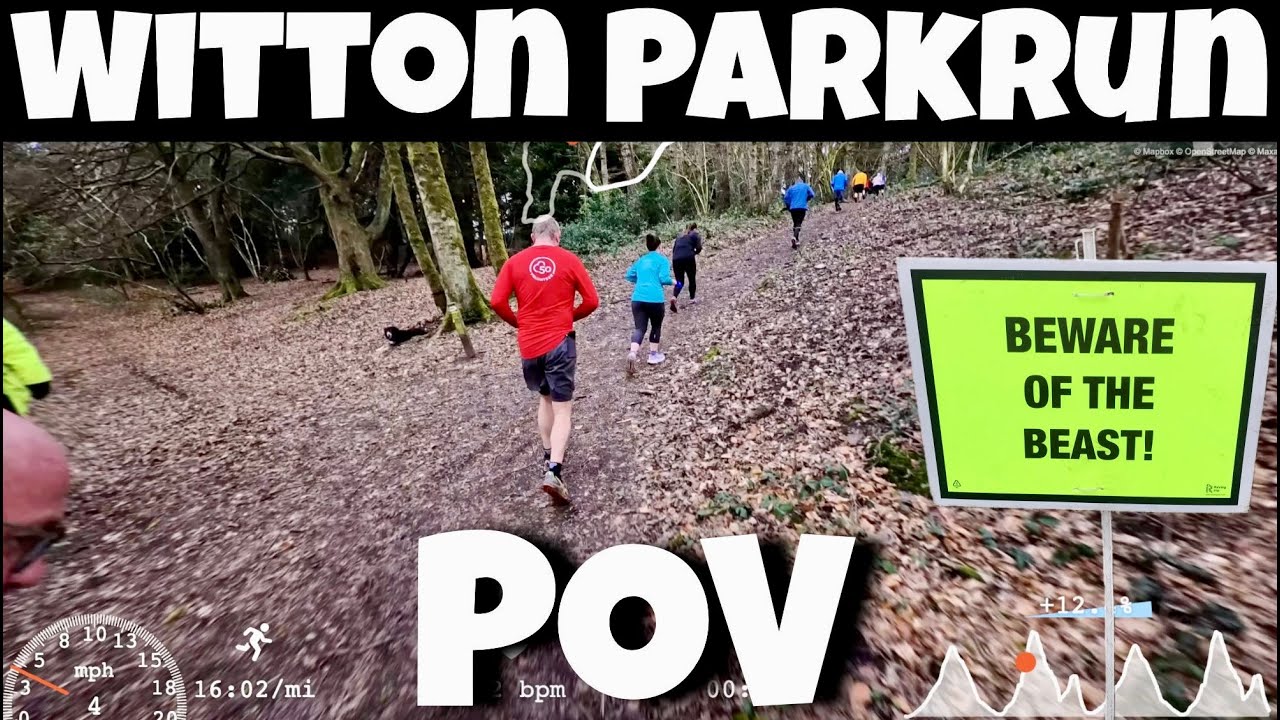 Witton Park Blackburn Full Course POV With on screen STATS #MoreHills