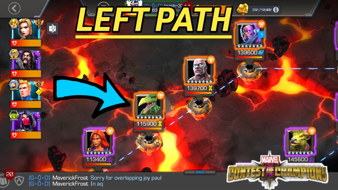 FANTASTIC FORCE SHOWCASE (War Path) LEFT SIDE DESTROYED | MCOC GAMEPLAY IN HINDI |
