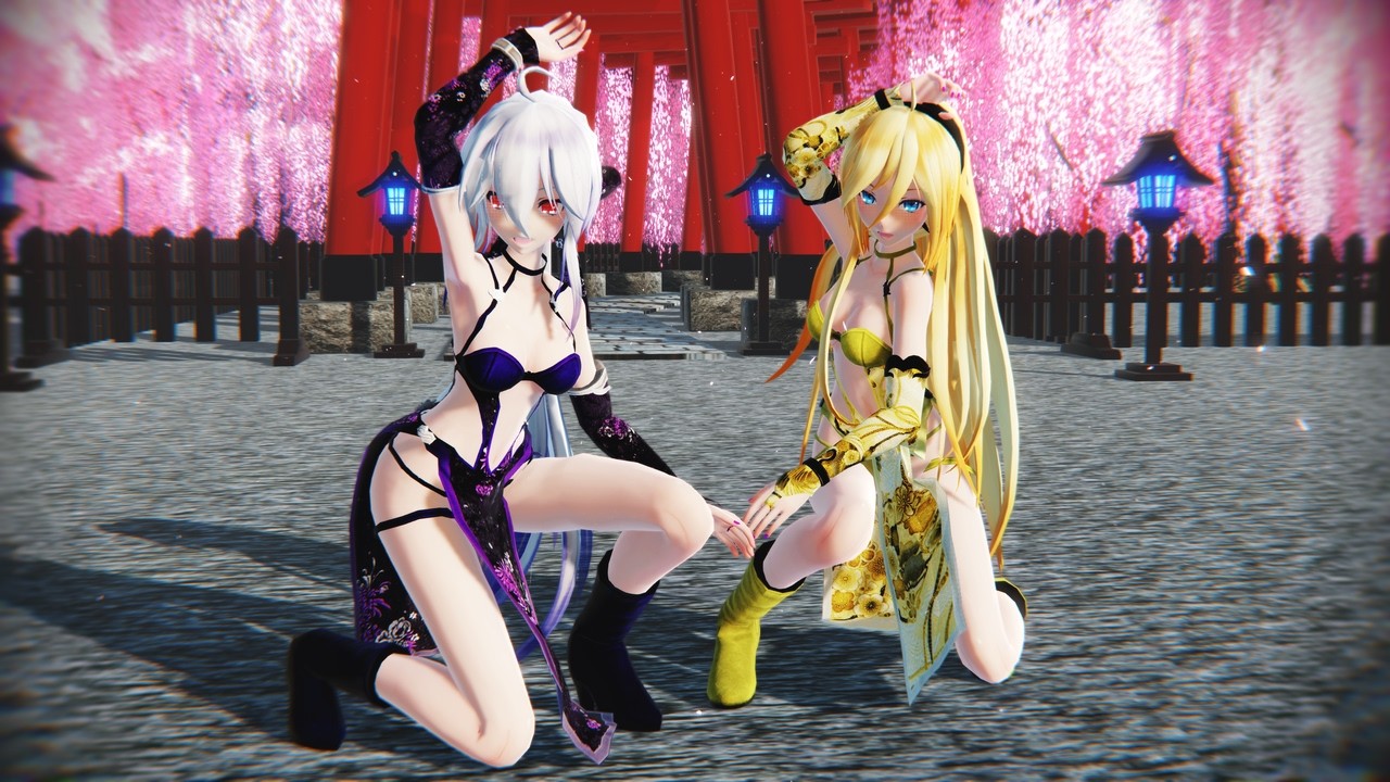 [MMD] Haku / Lily [magnet] [4K] [Remake]