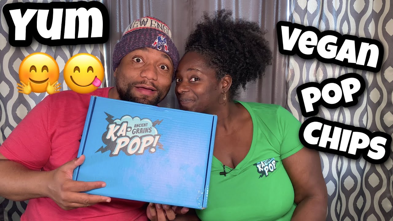KEYZ & T TRY KAPOP SNACKS PT. 2 | VEGAN CHIPS