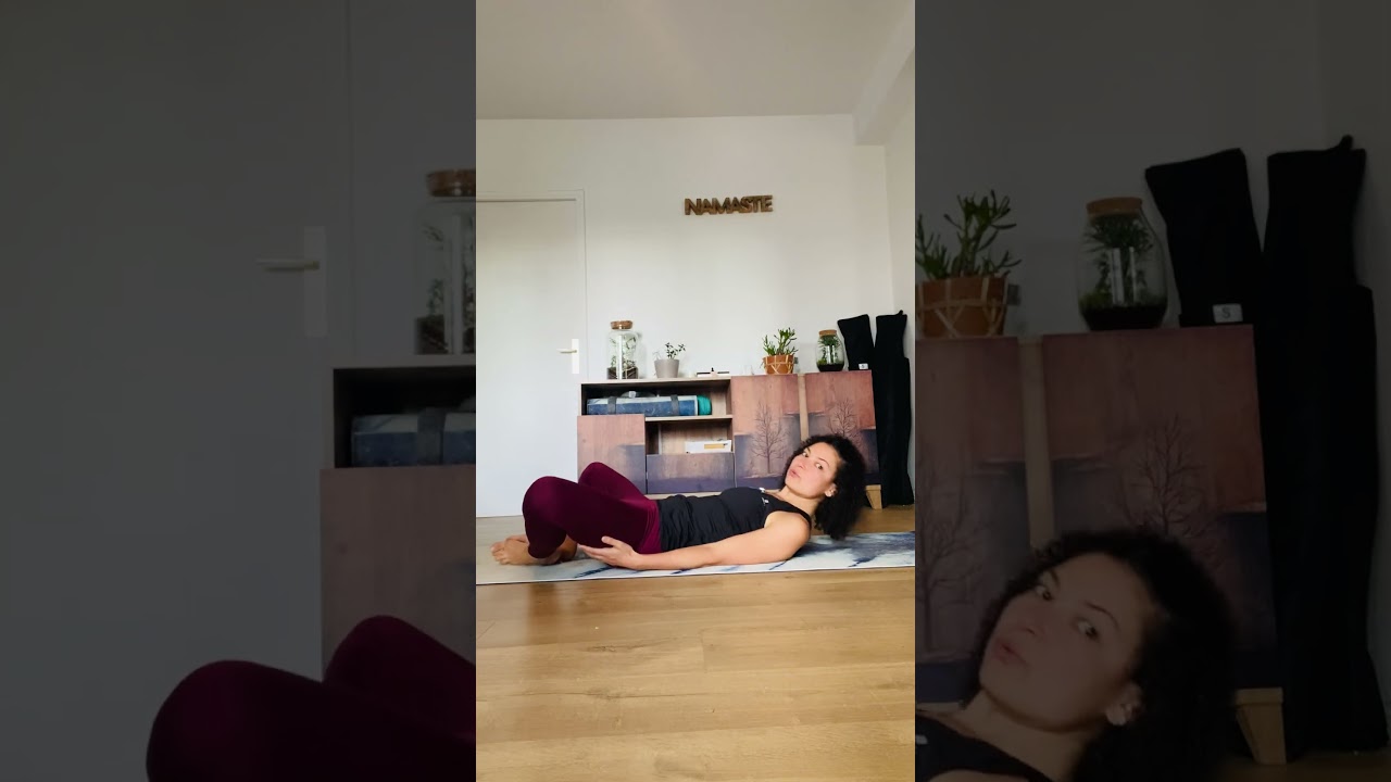 5 postures de Yoga pour soulager le ventre  #sant&eacute; #short #d&eacute;tente #relaxation #bien&ecirc;tre #yogadoux