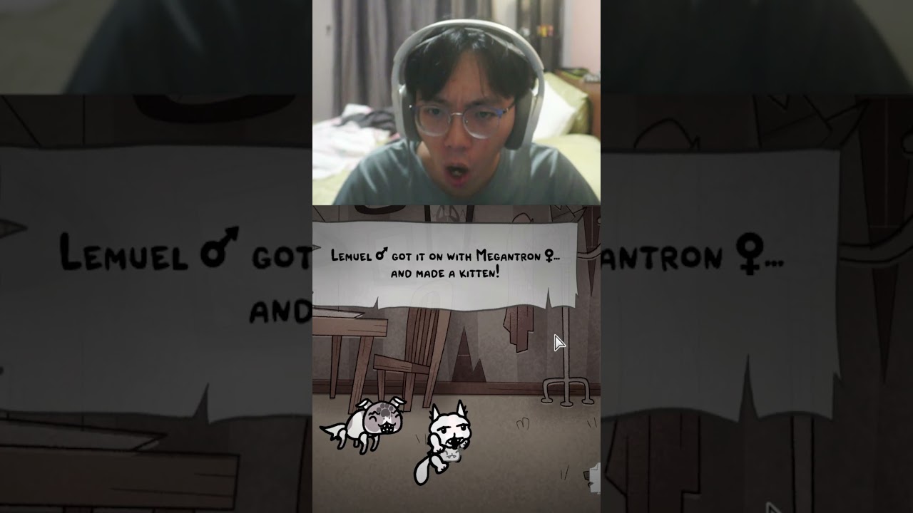 Я не был готов #игры #геймер #mewgenics