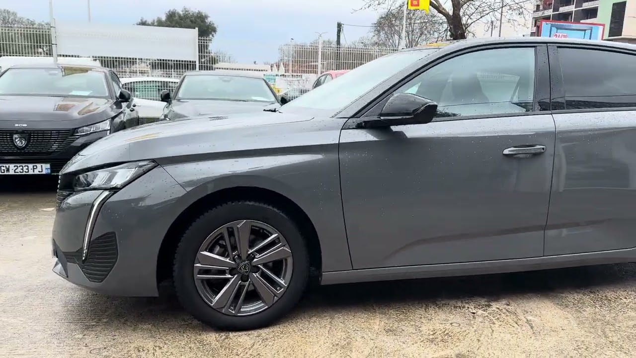 Peugeot 308 Allure gris nardo bvm6 130cv GW-934