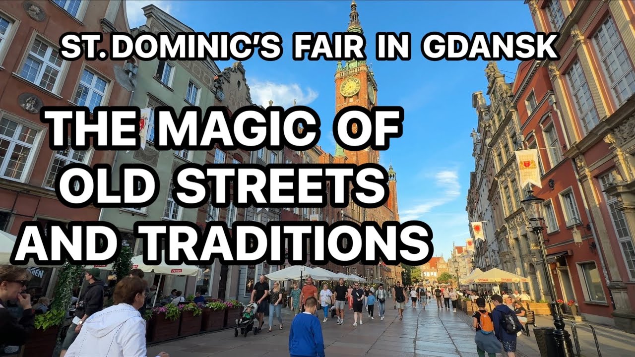 GDANSK POLAND | A WALK THROUGH THE HEART OF GDANSK | 4K | #travel #gdansk #oldcity #historicplace 
