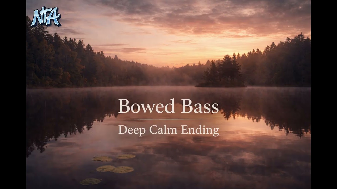 Bowed Bass – Deep Calm Ending | Lo-Fi Ambient Instrumental