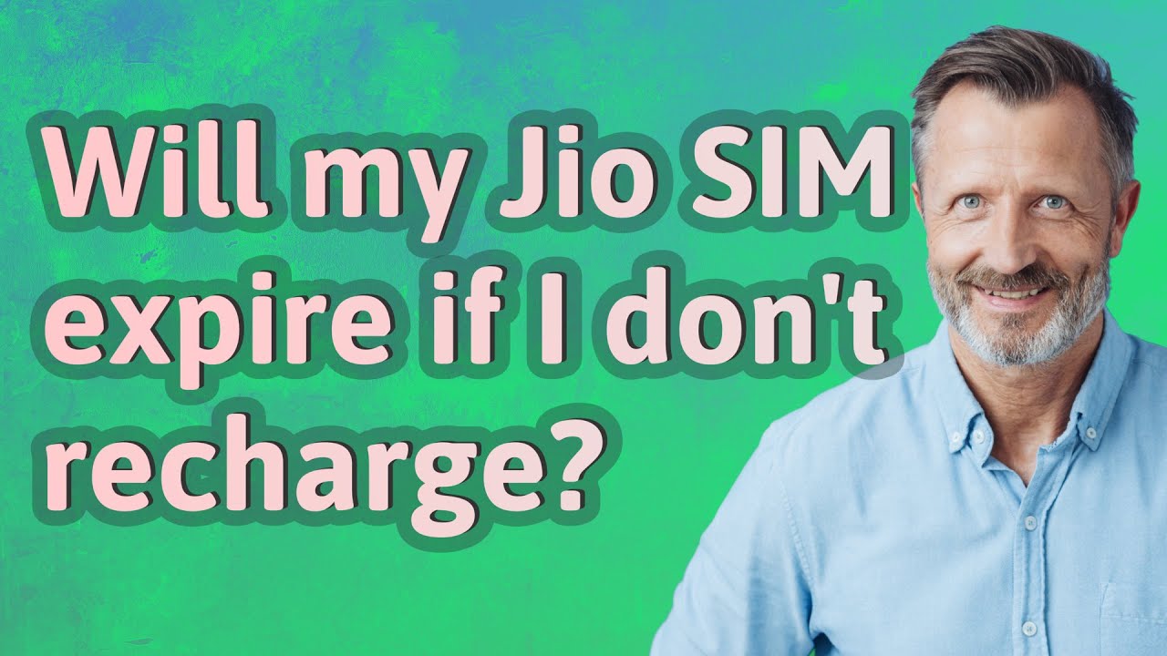 Will my Jio SIM expire if I don't recharge?