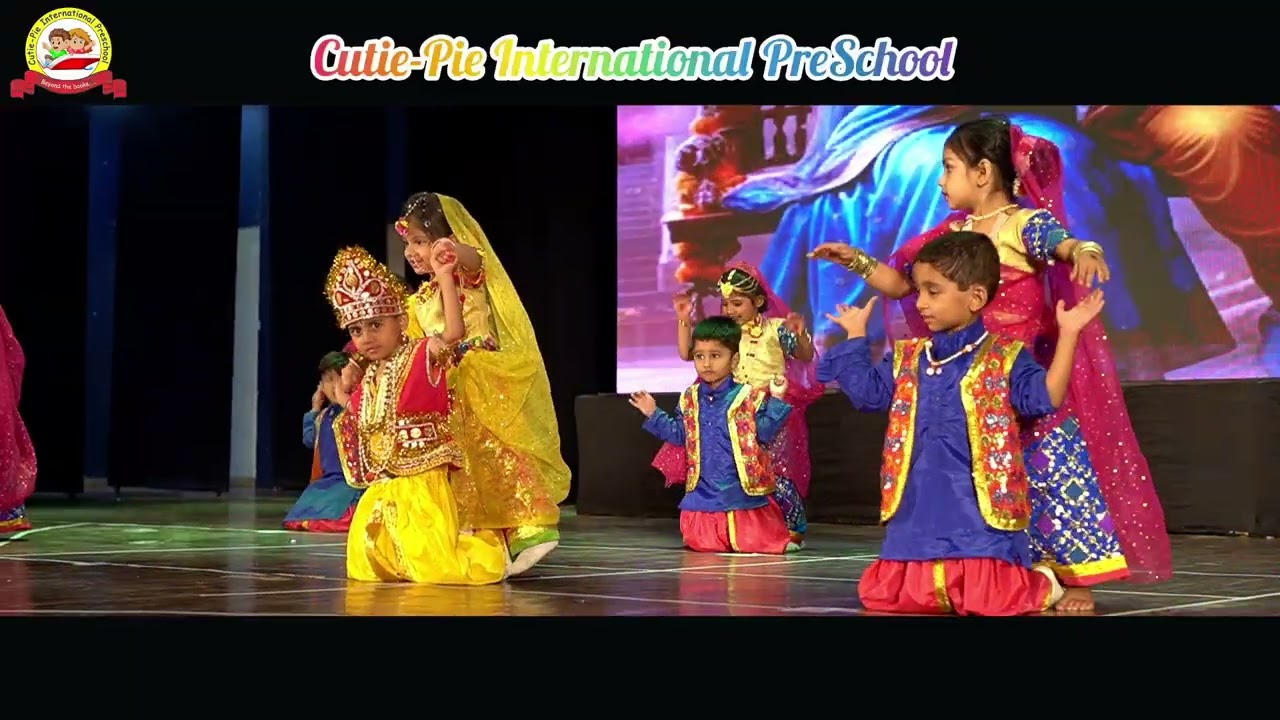 Annual Day Concert 2k25-26 l Nursery l Radha Krishna Song l Cutie-Pie International PreSchool 