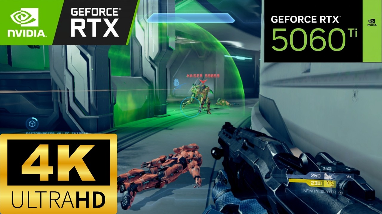 Halo 4 Multiplayer 4K | RTX 5060 Ti Gameplay