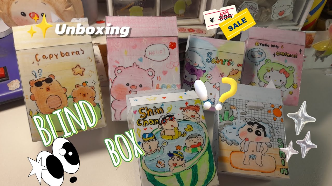 Unbox mộtt số pé Blind box liệu có ra secret khum taaa..?📦🤔✨️|miran.e
