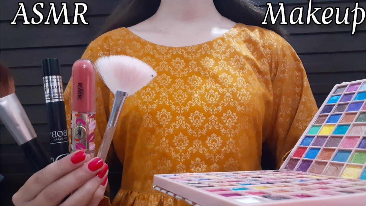 Hindi ASMR| Big sister does your makeup💄| ASMR in urdu/Hindi