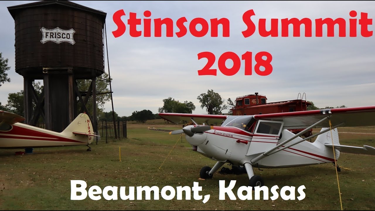 Stinson Summit Fly-In 2018 - Beaumont Hotel - Beaumont Kansas