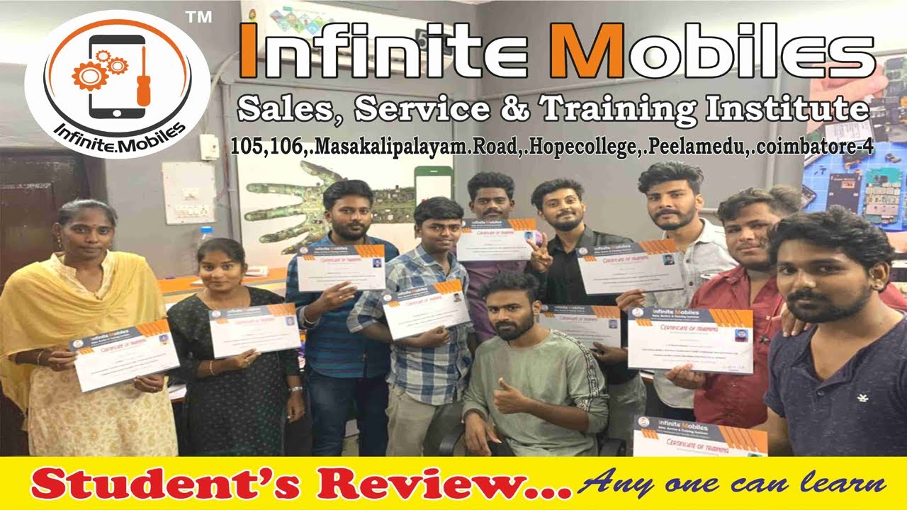 Mobile Service training in tamil / Best Mobile service training in tamil nadu /Students Review Aug M