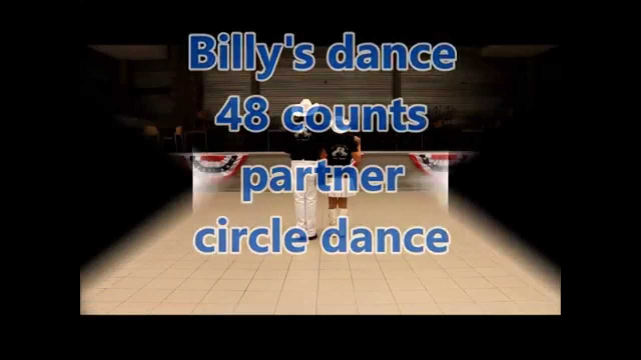Billy's dance partner circle dance