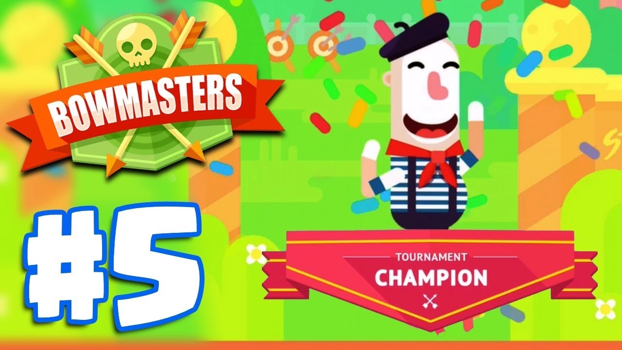 BOSS BATTLE TOURNAMENT CHAMPION | Bowmasters - Multiplayer Game Part 5