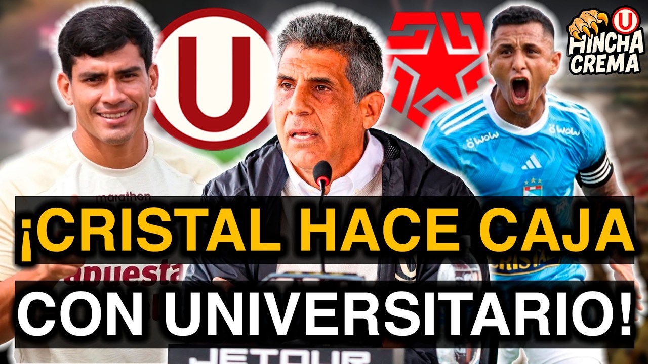 ¡HACEN CAJA CON UNIVERSITARIO! CRISTAL SACA PROVECHO ECONÓMICO DE SU LOCALIA ANTE LA U🏆PREVIA LIGA 1
