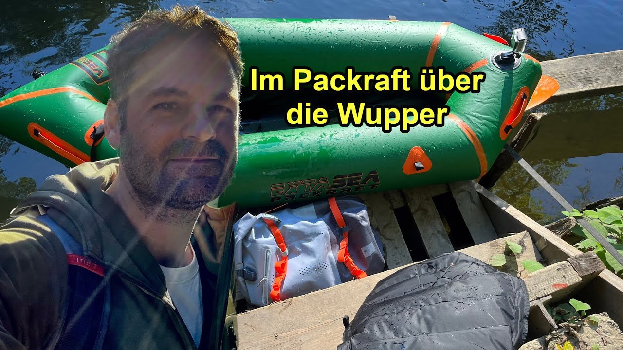 Mit dem Packraft auf der Wupper: Paddeltour mit dem ExtaSea 210