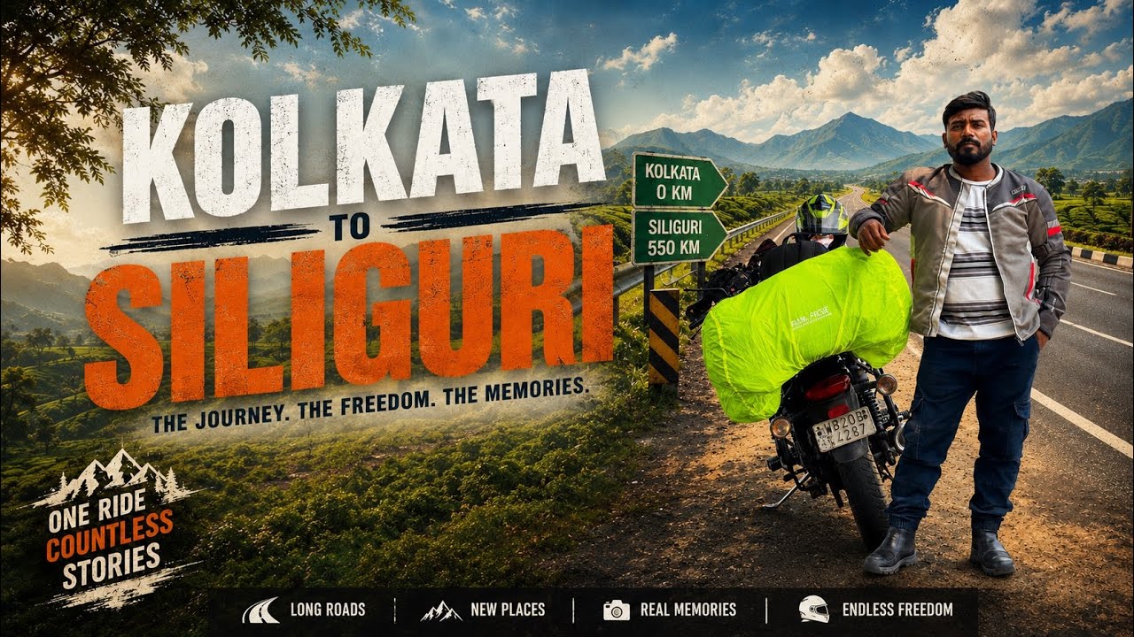 Kolkata To Siliguri | Episode:1 | Kolkata To Siliguri By Bike | Kolkata to Siliguri(NH12)New Route |