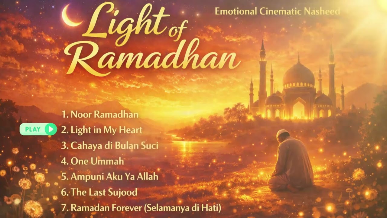 Light of Ramadhan | Cinematic Nasheed Album | Peace, Prayer, Forgiveness & Spiritual Ramadan Vibes