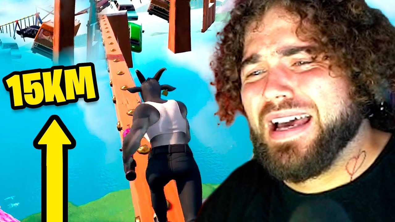 Experimentei o ONLY UP do FORTNITE e arrependi-me...