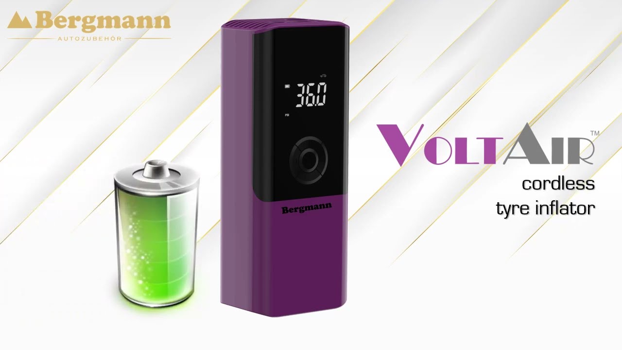 Bergmann VoltAir Cordless Digital Tyre Inflator