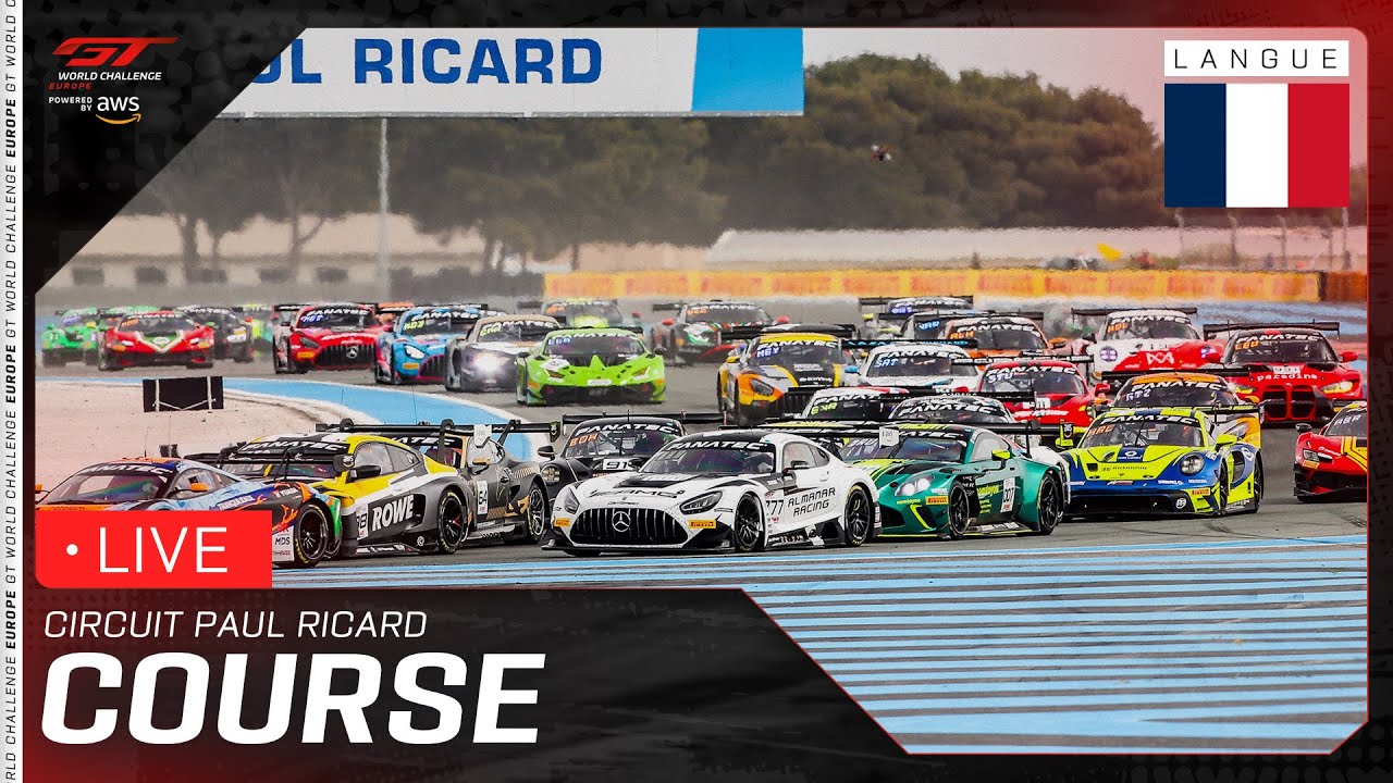 LIVE | Course | Circuit Paul Ricard | GT World Challenge Europe powered by AWS 2025 (FRN)