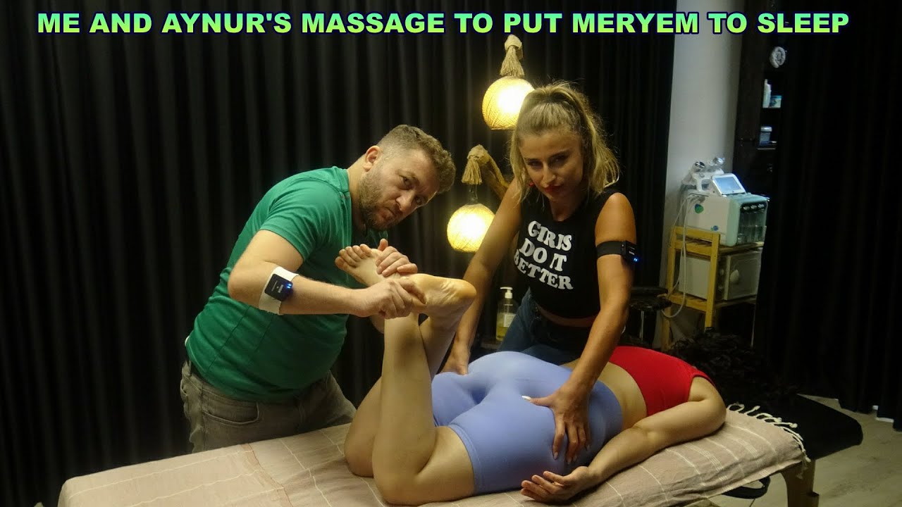 LADY AYNUR AND ME FEMALE SCRATCHING MASSAGE + CRACKS + Foot,Leg,Hip,Back,Waist,Face,Head Massage