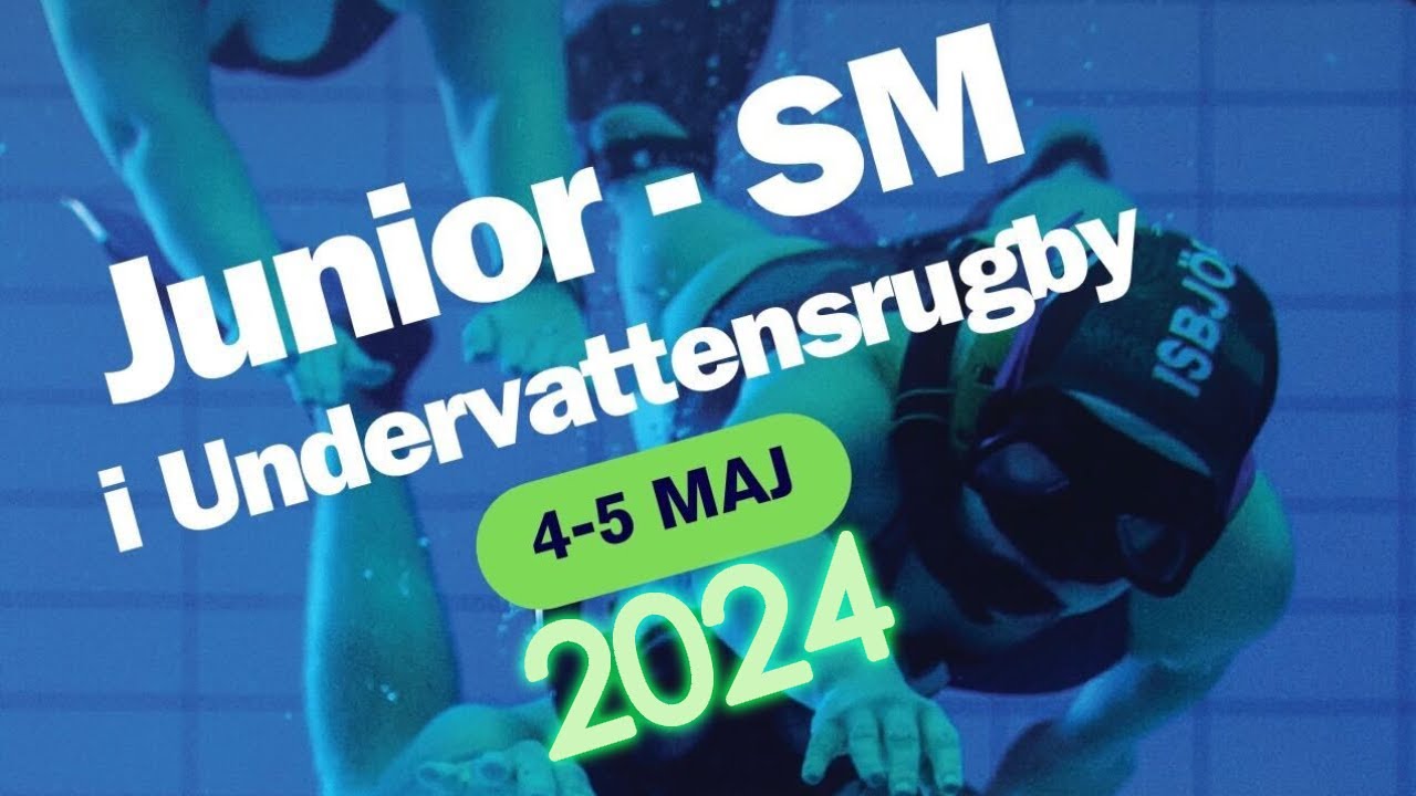 Junior-SM i Undervattensrugby 5 Maj 2024 | Umeå
